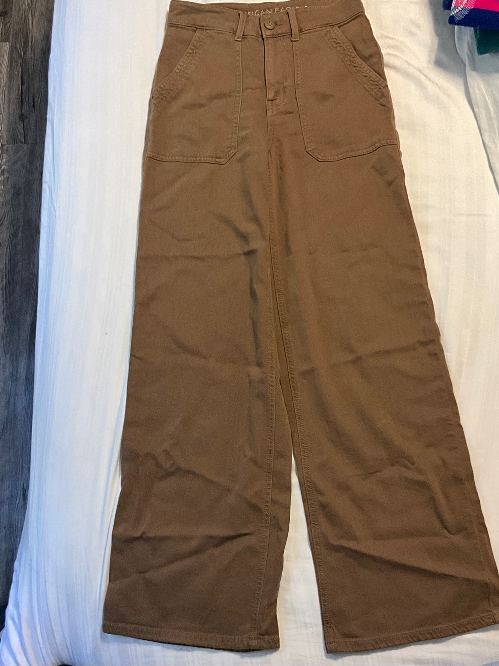 American Eagle Baggy Wide Leg Pant